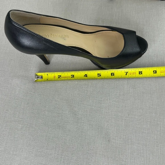 Enzo Angiolini Demario peep toe platform heels - Picture 10 of 12